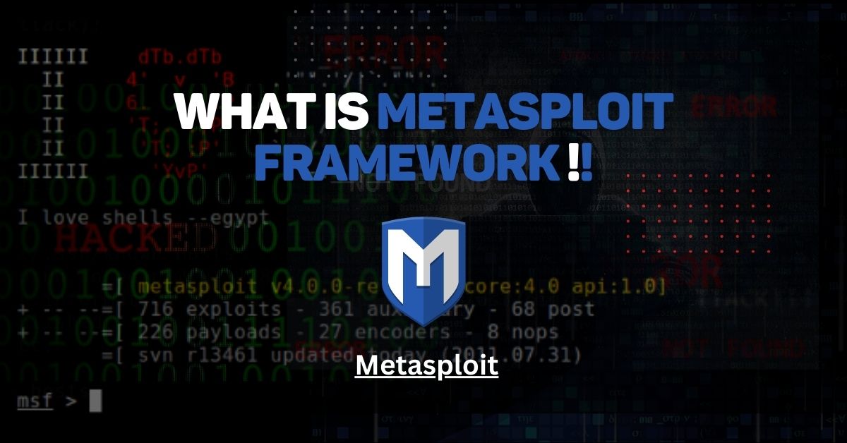 You are currently viewing What is Metasploit Framework?